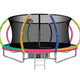 Everfit 14FT Trampoline for Kids w/ Ladder Enclosure Safety Net Rebounder | Outdoorium