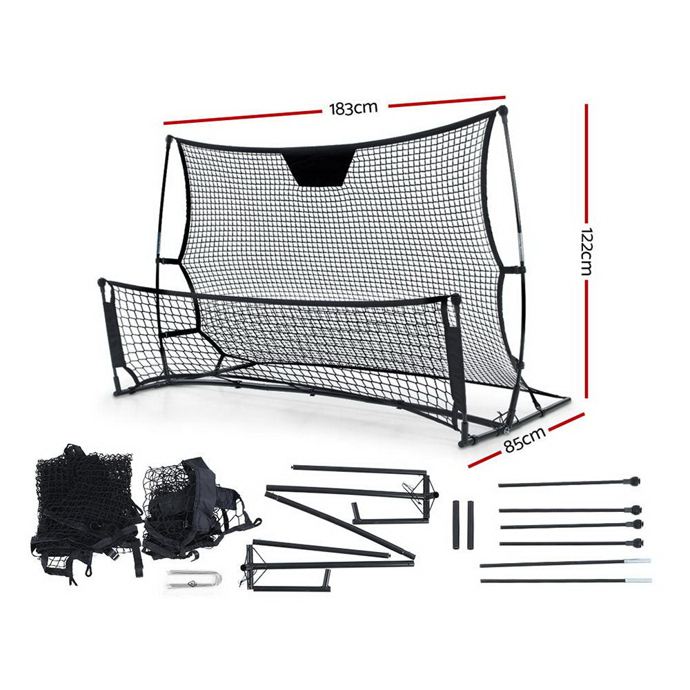 Everfit 1.8m Football Soccer Net Portable Goal Net Rebounder Sports Training - Outdoorium