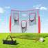 Everfit 1.8m Football Soccer Net Portable Goal Net Training 3 Target Zone - Outdoorium