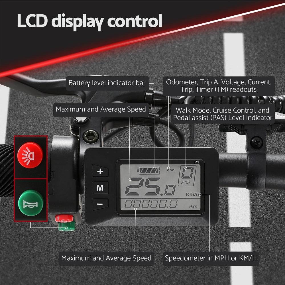 Everfit 20 Inch Folding Electric Bike Urban City Bicycle eBike Rechargeable | Outdoorium