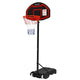 Everfit 2.1M Basketball Hoop Stand System Adjustable Portable Pro Kids Black | Outdoorium