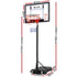 Everfit 2.1M Basketball Hoop Stand System Adjustable Portable Pro Kids Clear - Outdoorium