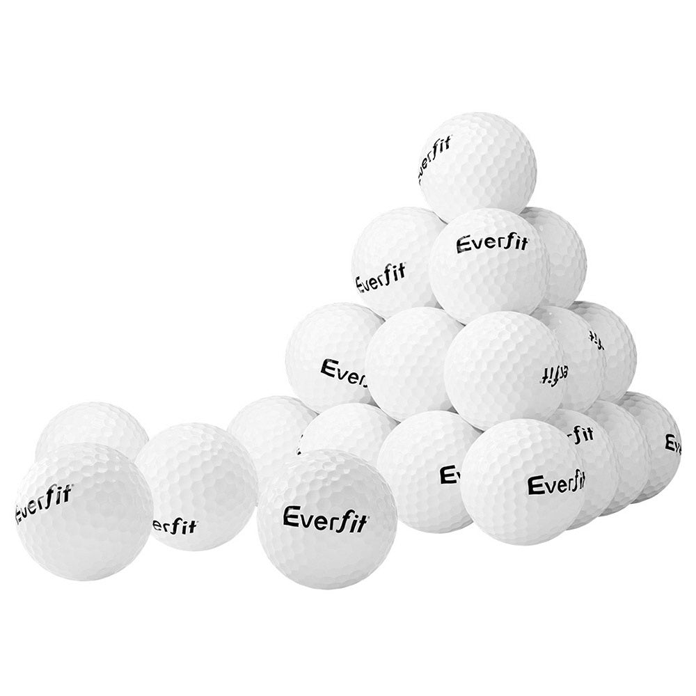 Everfit 24pcs Golf Ball Set Reusable Distance Golf Balls Practice Training - Outdoorium