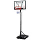 Everfit 2.6M Basketball Hoop Stand System Adjustable Portable Pro Kids Clear | Outdoorium