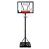 Everfit 2.6M Basketball Hoop Stand System Adjustable Portable Pro Kids Clear - Outdoorium