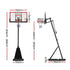 Everfit 3.05M Basketball Hoop Stand System Adjustable Height Portable Red Pro - Outdoorium