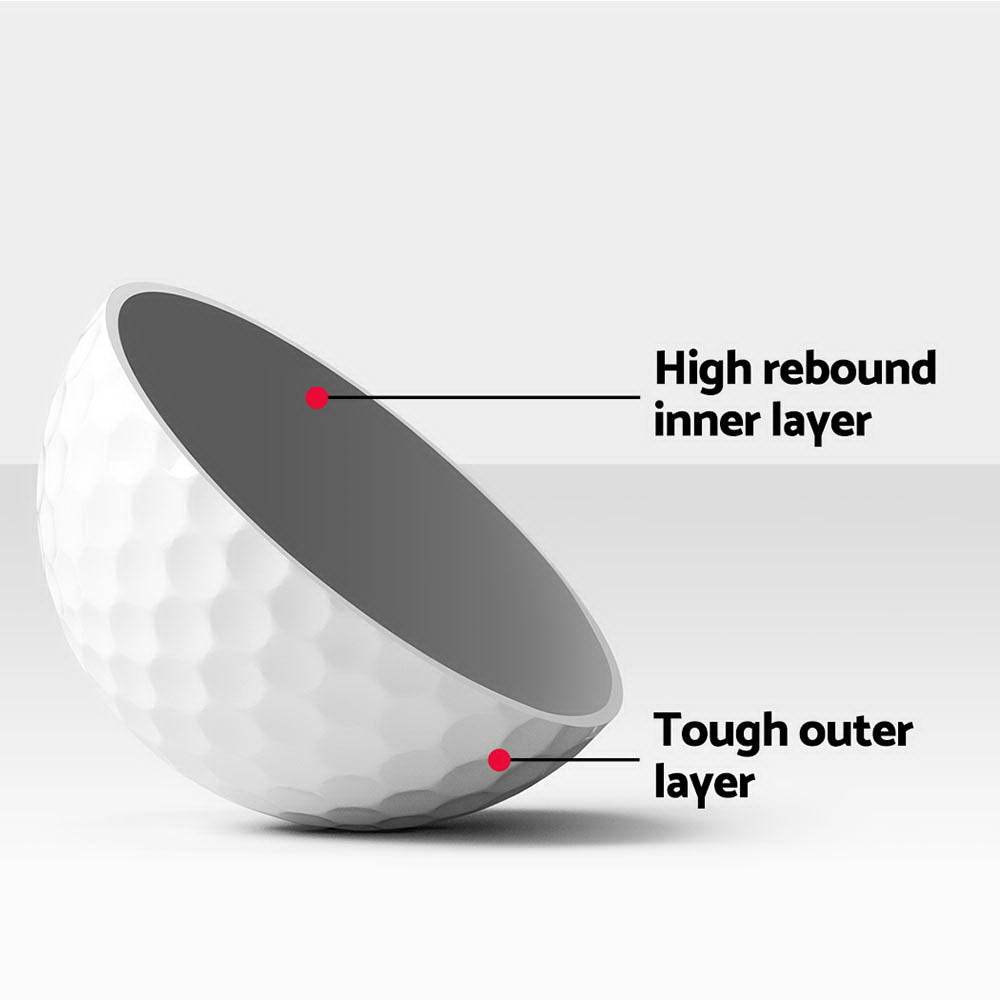 Everfit 36pcs Golf Ball Set Reusable Distance Golf Balls Practice Training | Outdoorium