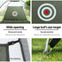 Everfit 3M Golf Practice Net Portable Training Aid Driving Target Tent Green - Outdoorium