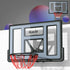 Everfit 45" Basketball Hoop Backboard Wall Mounted Ring Net Sports Pro System - Outdoorium