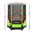 Everfit 4.5FT Trampoline for Kids w/ Enclosure Safety Net Rebounder Gift Green - Outdoorium