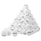 Everfit 60pcs Golf Ball Set Reusable Distance Golf Balls Practice Training | Outdoorium