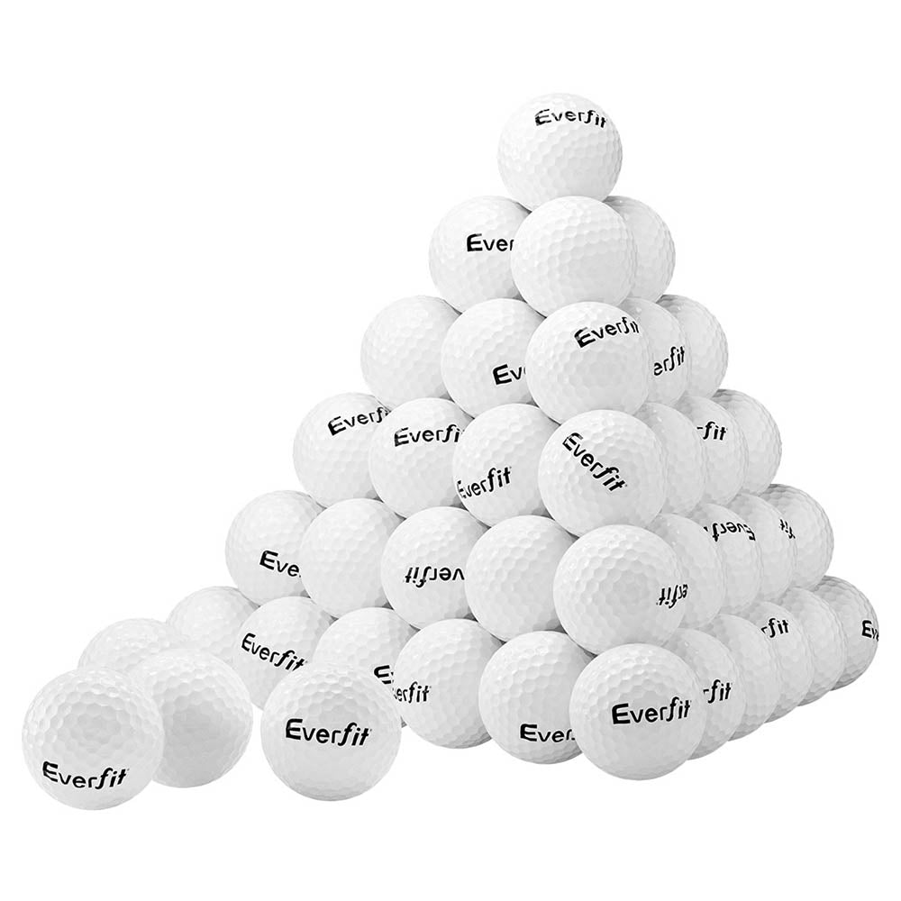 Everfit 60pcs Golf Ball Set Reusable Distance Golf Balls Practice Training - Outdoorium