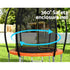 Everfit 6FT Trampoline for Kids w/ Ladder Enclosure Safety Net Rebounder Orange | Outdoorium