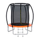 Everfit 6FT Trampoline for Kids w/ Ladder Enclosure Safety Net Rebounder Orange | Outdoorium