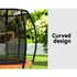 Everfit 6FT Trampoline for Kids w/ Ladder Enclosure Safety Net Rebounder Orange | Outdoorium