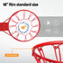 Everfit Basketball Ring Hoop Rim Goal Net 45CM | Outdoorium