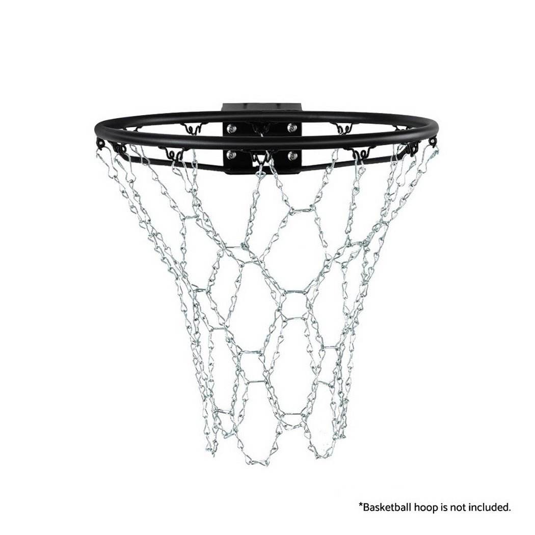 Everfit Basketball Ring Metal Braided Chain Net 12 Loop | Outdoorium