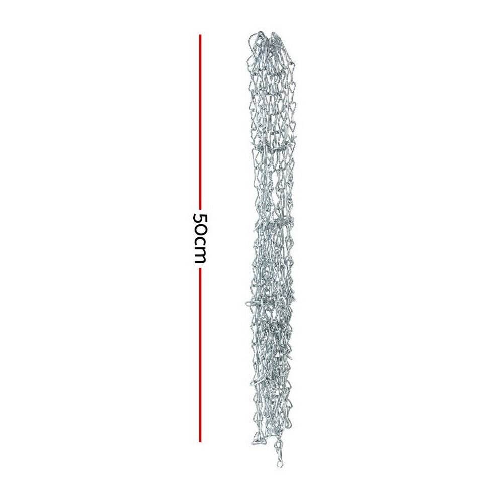 Everfit Basketball Ring Metal Braided Chain Net 12 Loop | Outdoorium