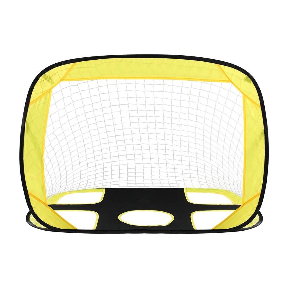 Everfit Portable Football Net Soccer Goal Rebound Target Hitter Training - Outdoorium