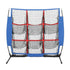 Everfit Soccer Net Baseball Pitching Football Goal Training Aid 9 Target Zone - Outdoorium