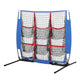 Everfit Soccer Net Baseball Pitching Football Goal Training Aid 9 Target Zone | Outdoorium