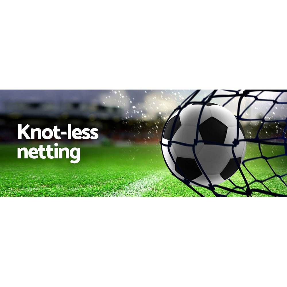 Everfit Soccer Net Baseball Pitching Football Goal Training Aid 9 Target Zone | Outdoorium