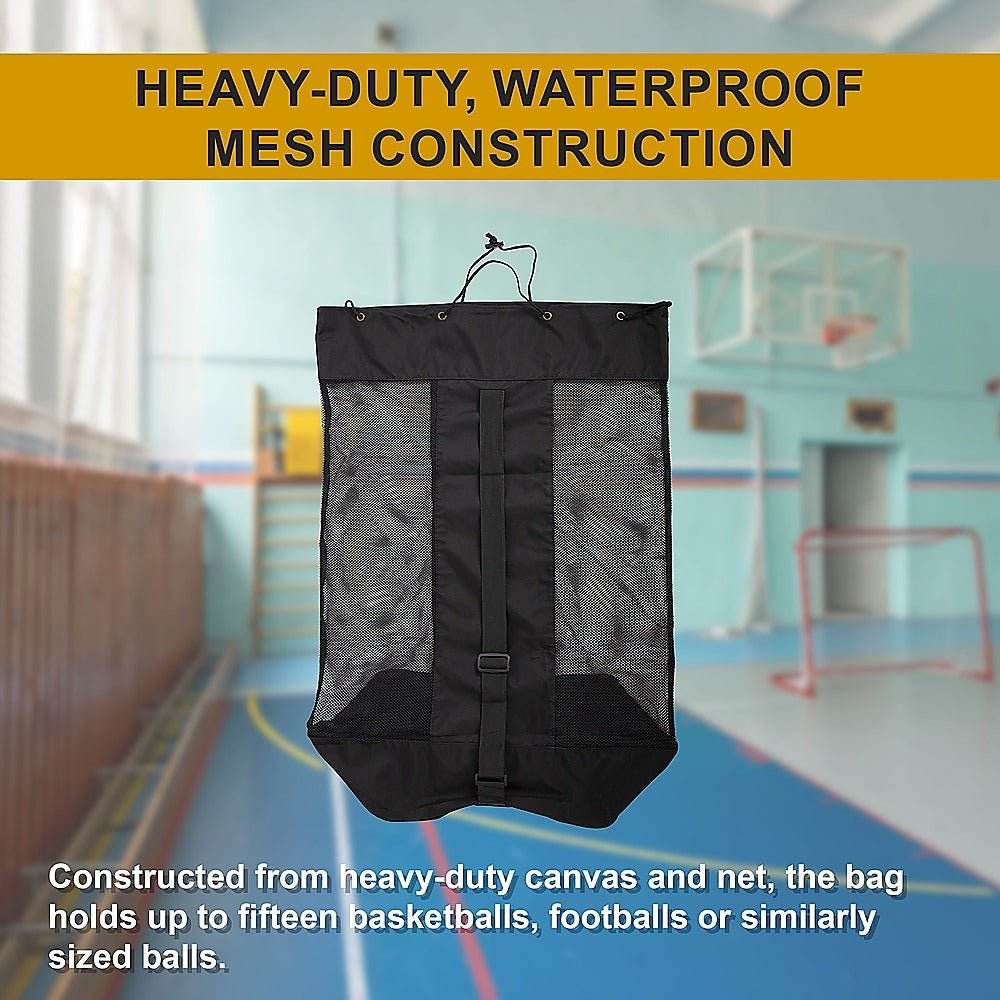 Extra Large Sports Ball Carry Bag Waterproof Football Basketball Volleyball Soccer Rugby NetBall | Outdoorium