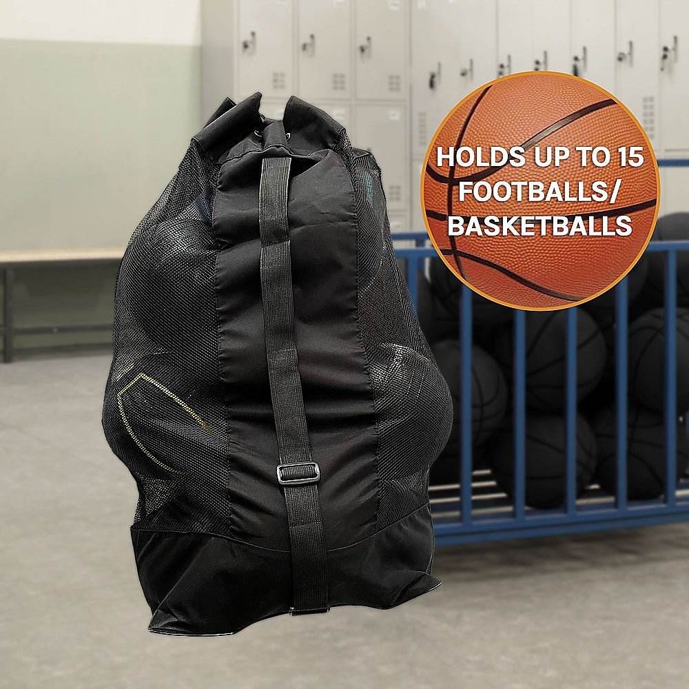 Extra Large Sports Ball Carry Bag Waterproof Football Basketball Volleyball Soccer Rugby NetBall | Outdoorium