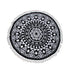 Ezra Hexagon 100% Cotton Round Beach Towel - Outdoorium