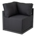 Four - Seat Alfresco Harmony Set – Charcoal Grey - Outdoorium