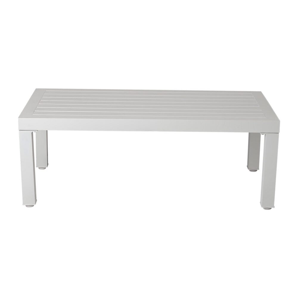 Four - Seat Alfresco Harmony Set – White - Outdoorium