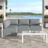 Four-Seat Alfresco Harmony Set – White | Furniture > Outdoor