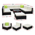 Gardeon 10-Piece Outdoor Wicker Sofa Set | Modular Lounge Setting | Furniture > Outdoor