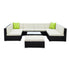 Gardeon 10-Piece Outdoor Wicker Sofa Set | Modular Lounge Setting | Furniture > Outdoor