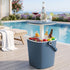 Gardeon 15L 2-in-1 cooler bar table blue