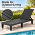Gardeon 2-Pack Adjustable Sun Loungers - Black – product gallery image 5