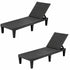 Gardeon 2-Pack Adjustable Sun Loungers - Black – product gallery image 4