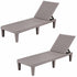 Gardeon 2-Pack Adjustable Sun Loungers - Brown – product gallery image 4