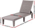 Gardeon brown adjustable sun loungers pair - additional product image 3