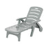 Gardeon 2-Pack Folding Sun Loungers with Wheels - Grey – product gallery image 9