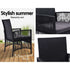 Gardeon 2PC Outdoor Dining Chairs Patio Furniture Wicker Lounge Chair Garden | Furniture > Outdoor