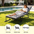 Gardeon folding sun lounger chair mode