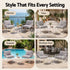 Gardeon 3-piece bistro set dimensions and features