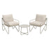 Gardeon 3-Piece Outdoor Bistro Set - Khaki