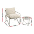 Gardeon 3-Piece Outdoor Bistro Set - Khaki
