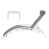 Gardeon 3PC Sun Lounge Outdoor Lounger Table Chairs Steel Patio Furniture Garden | Outdoorium