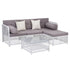 Gardeon 4 Seater Outdoor Sofa Set 5PCS Table Chair Set Garden Patio Furniture | Outdoorium