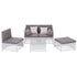 Gardeon 4 Seater Outdoor Sofa Set 5PCS Table Chair Set Garden Patio Furniture | Outdoorium