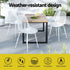 Gardeon 4PC Outdoor Dining Chairs PP Lounge Chair Patio Garden Furniture White | Furniture > Outdoor > Outdoor Chairs