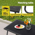 Gardeon 4PCS Outdoor Sofa Set Table and Chairs Cushion textilene Patio Furniture | Furniture > Outdoor > Outdoor Sofas & Lounge Sets